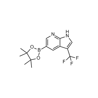 5-(4,4,5,5-Tetramethyl-1,3,2-dioxaborolan-2-yl)-3-(trifluoromethyl)-1H-pyrrolo[2,3-b]pyridine