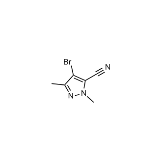 4-Bromo-1,3-dimethyl-1H-pyrazole-5-carbonitrile