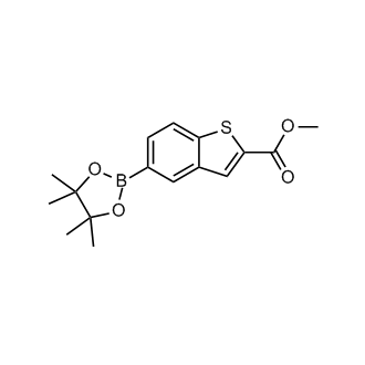 Methyl 5-(4,4,5,5-tetramethyl-1,3,2-dioxaborolan-2-yl)benzo[b]thiophene-2-carboxylate