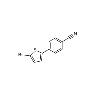 4-(5-Bromothiophen-2-yl)benzonitrile