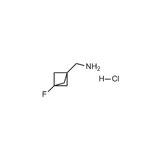 (3-Fluorobicyclo[1.1.1]pentan-1-yl)methanamine hydrochloride