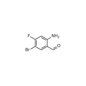2-Amino-5-bromo-4-fluorobenzaldehyde