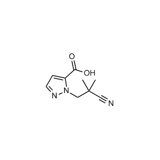 1-(2-Cyano-2-methylpropyl)-1H-pyrazole-5-carboxylic acid