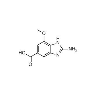 2-Amino-7-methoxy-1H-benzo[d]imidazole-5-carboxylic acid