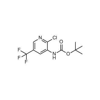 tert-Butyl (2-chloro-5-(trifluoromethyl)pyridin-3-yl)carbamate