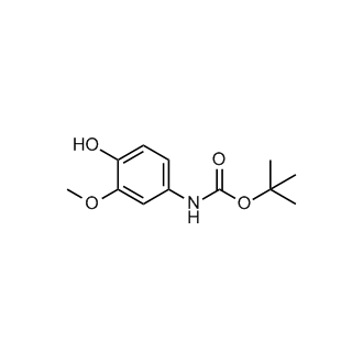 tert-Butyl (4-hydroxy-3-methoxyphenyl)carbamate