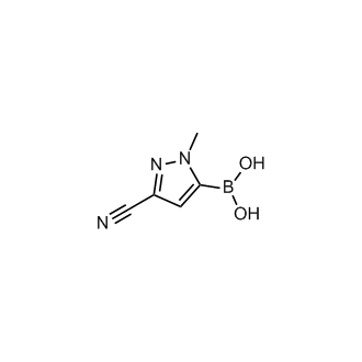 (3-Cyano-1-methyl-1H-pyrazol-5-yl)boronic acid