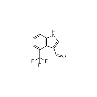 4-(Trifluoromethyl)-1H-indole-3-carbaldehyde