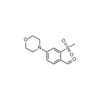 2-(Methylsulfonyl)-4-morpholinobenzaldehyde