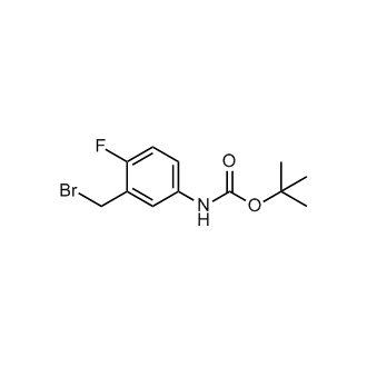 tert-Butyl (3-(bromomethyl)-4-fluorophenyl)carbamate