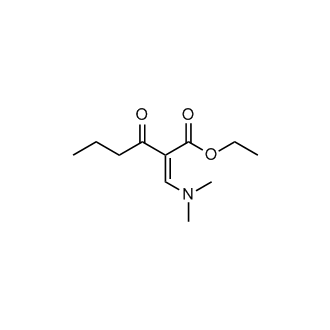 (Z)-Ethyl 2-((dimethylamino)methylene)-3-oxohexanoate