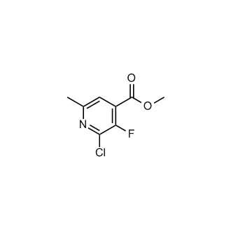 Methyl 2-chloro-3-fluoro-6-methylisonicotinate