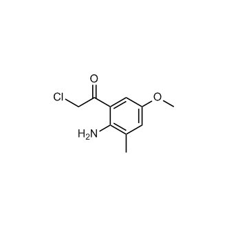 1-(2-Amino-5-methoxy-3-methylphenyl)-2-chloroethan-1-one