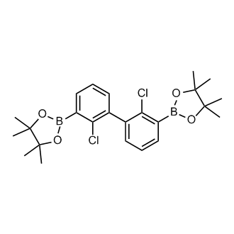 2,2'-(2,2'-Dichloro-[1,1'-biphenyl]-3,3'-diyl)bis(4,4,5,5-tetramethyl-1,3,2-dioxaborolane)