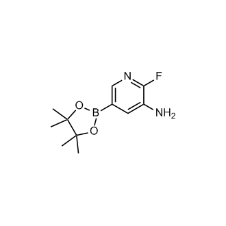 2-Fluoro-5-(4,4,5,5-tetramethyl-1,3,2-dioxaborolan-2-yl)pyridin-3-amine