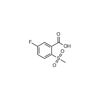 5-Fluoro-2-(methylsulfonyl)benzoic acid