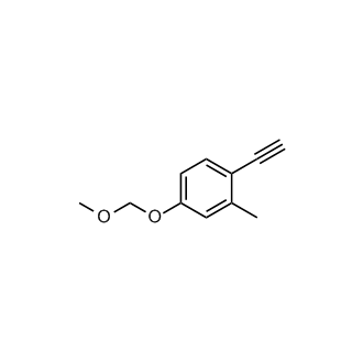 1-Ethynyl-4-(methoxymethoxy)-2-methylbenzene