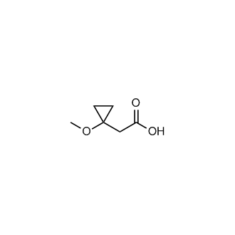 2-(1-Methoxycyclopropyl)acetic acid