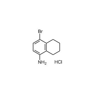 4-Bromo-5,6,7,8-tetrahydronaphthalen-1-amine hydrochloride