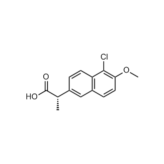 (S)-2-(5-Chloro-6-methoxynaphthalen-2-yl)propanoic acid