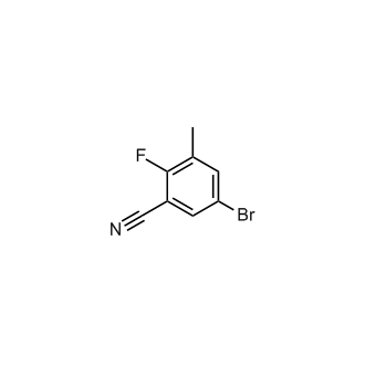 5-Bromo-2-fluoro-3-methylbenzonitrile