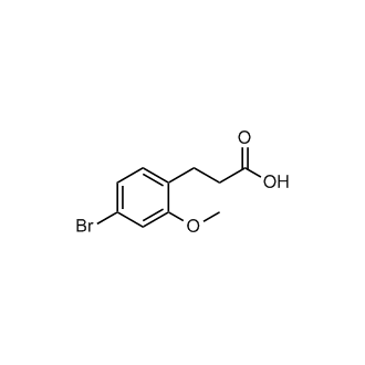 3-(4-Bromo-2-methoxyphenyl)propanoic acid