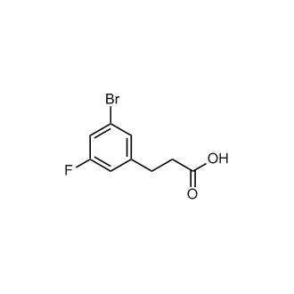 3-(3-Bromo-5-fluorophenyl)propanoic acid