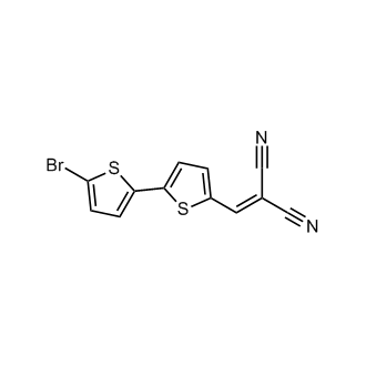 2-((5′-Bromo-[2,2′-bithiophen]-5-yl)methylene)malononitrile