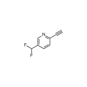 5-(Difluoromethyl)-2-ethynylpyridine