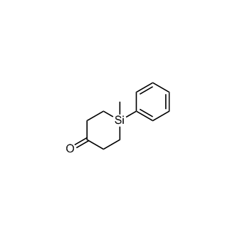 1-Methyl-1-phenylsilinan-4-one