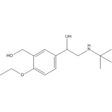 2-(tert-Butylamino)-1-(4-ethoxy-3-(hydroxymethyl)phenyl)ethanol (Salbutamol Impurity)