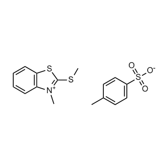 3-Methyl-2-(methylthio)benzo[d]thiazol-3-ium 4-methylbenzenesulfonate