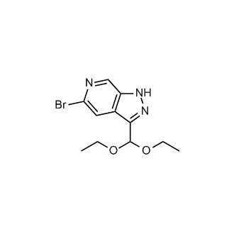 5-Bromo-3-(diethoxymethyl)-1H-pyrazolo[3,4-c]pyridine