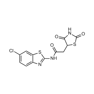 N-(6-Chlorobenzo[d]thiazol-2-yl)-2-(2,4-dioxothiazolidin-5-yl)acetamide
