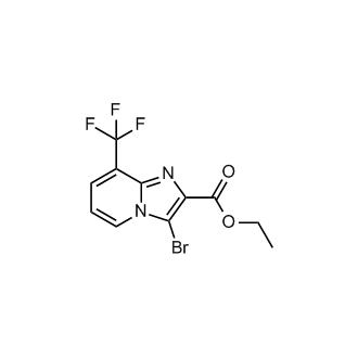 Ethyl 3-bromo-8-(trifluoromethyl)imidazo[1,2-a]pyridine-2-carboxylate