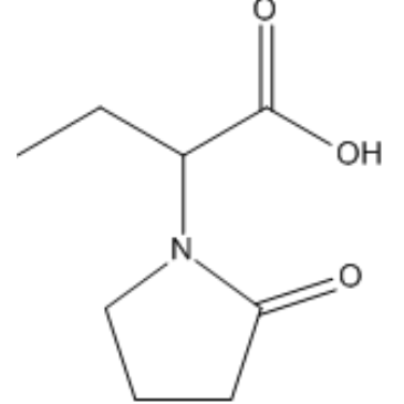 2-(2-Oxopyrrolidin-1-yl)butanoic acid (Levetiracetam Impurity)