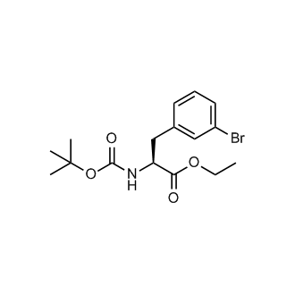 (S)-Ethyl 3-(3-bromophenyl)-2-((tert-butoxycarbonyl)amino)propanoate