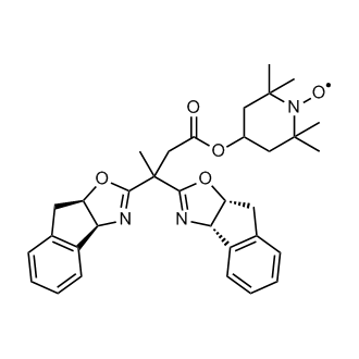 1-Hydroxy-2,2,6,6-tetramethylpiperidin-4-yl 3,3-bis((3aS,8aR)-3a,8a-dihydro-8H-indeno[1,2-d]oxazol-2-yl)butanoate (free radical)