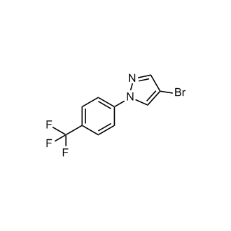4-Bromo-1-(4-(trifluoromethyl)phenyl)-1H-pyrazole