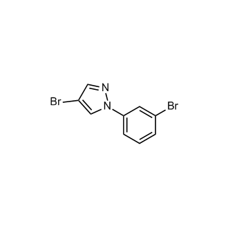 4-Bromo-1-(3-bromophenyl)-1H-pyrazole