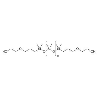 Poly(dimethylsiloxane),bis(hydroxyalkyl)terminated