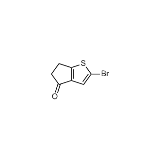 2-Bromo-5,6-dihydro-4H-cyclopenta[b]thiophen-4-one