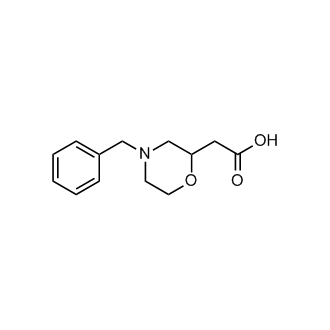 2-(4-Benzylmorpholin-2-yl)acetic acid