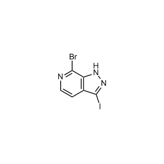 7-Bromo-3-iodo-1H-pyrazolo[3,4-c]pyridine