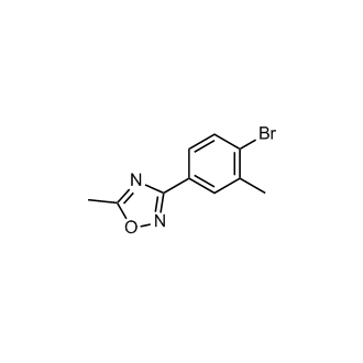 3-(4-Bromo-3-methylphenyl)-5-methyl-1,2,4-oxadiazole