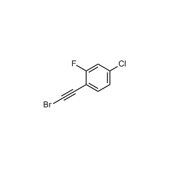 1-(Bromoethynyl)-4-chloro-2-fluorobenzene