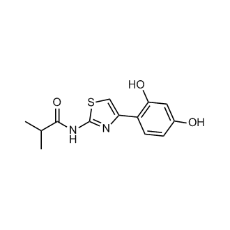 N-(4-(2,4-Dihydroxyphenyl)thiazol-2-yl)isobutyramide