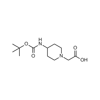 2-(4-((tert-Butoxycarbonyl)amino)piperidin-1-yl)acetic acid