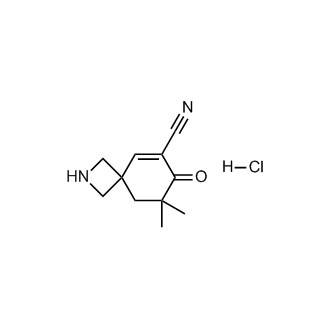 8,8-Dimethyl-7-oxo-2-azaspiro[3.5]non-5-ene-6-carbonitrile hydrochloride