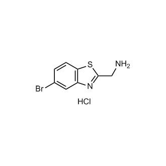 (5-Bromobenzo[d]thiazol-2-yl)methanamine hydrochloride